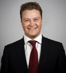 Karl-Fredrik Hall, finansiell rådgivare Max Matthiessen
